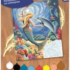 Basic Schilderen Op Nummer Zeemeermin