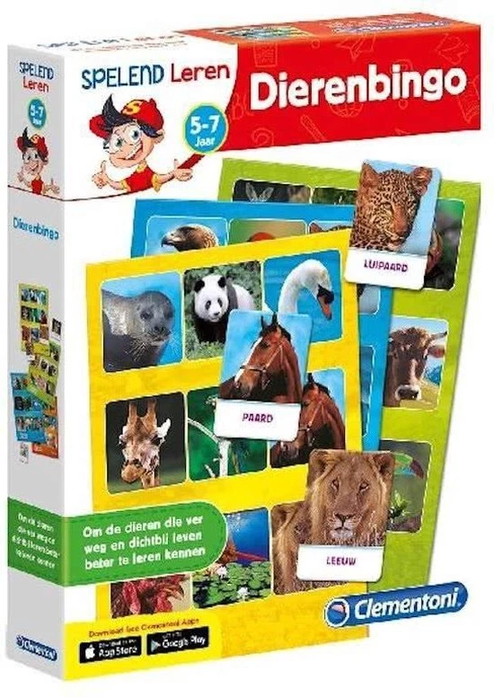 Clementoni - Dierenbingo - Educatief Spel 5 Clementoni - Dierenbingo - Educatief Spel - Afbeelding 5