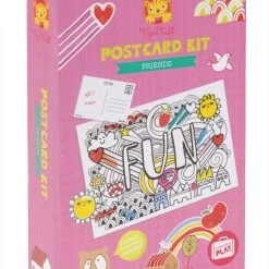 Tiger Tribe Postcard Kit – Friends -leerzame-spellen Winkel 550x779
