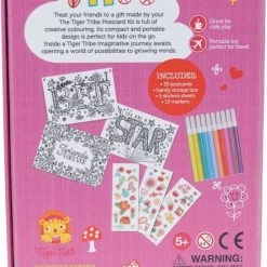 Tiger Tribe Postcard Kit – Friends -leerzame-spellen Winkel 550x796 1