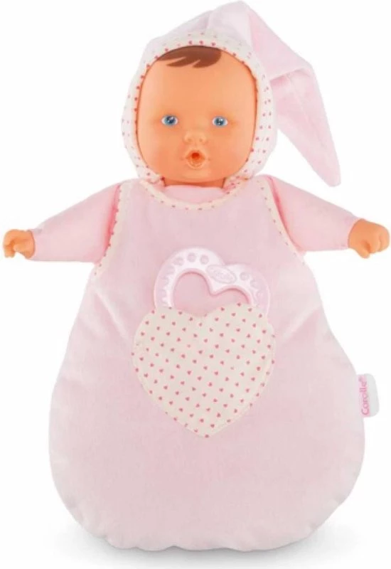 Corolle Doudou Babisleeper Rose - 30 Cm 2 Corolle Doudou Babisleeper Rose - 30 Cm - Afbeelding 2