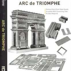 De Bouwplaats Bouwpakket Arc De Triomphe-metaal -leerzame-spellen Winkel 550x802