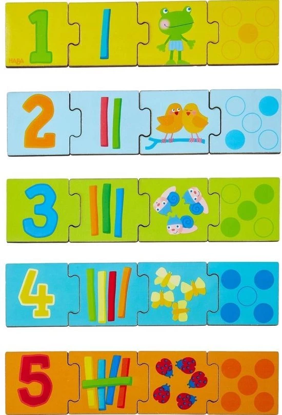 Haba Ordeningsspel Getallen 20 Stukjes 5 Haba Ordeningsspel Getallen 20 Stukjes - Afbeelding 5