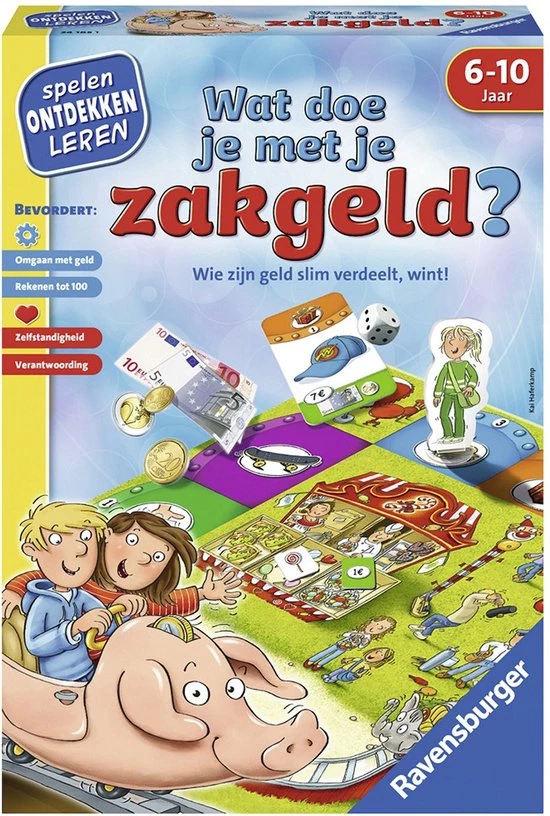 Ravensburger Wat Doe Je Met Je Zakgeld 2 Ravensburger Wat Doe Je Met Je Zakgeld - Afbeelding 2