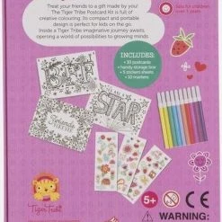Tiger Tribe Postcard Kit – Friends -leerzame-spellen Winkel 550x827 1