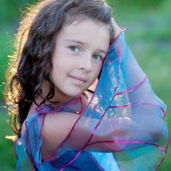 Great Pretenders - Fee N Bloesemjurk Met Vleugels Blauw/magenta - (4-6 Jaar) -leerzame-spellen Winkel 550x827