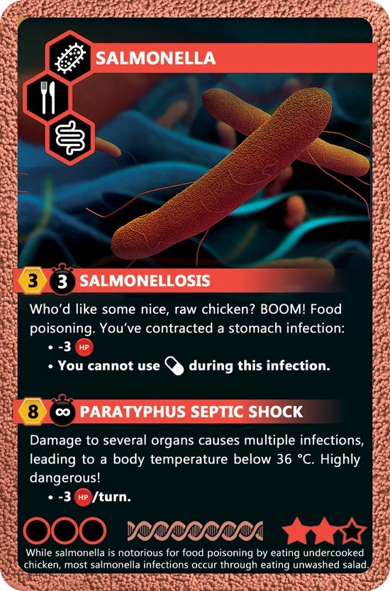 ImmunoWars: Complete Set - Basisspel Inclusief SOA-uitbreiding - Het Meest Besmettelijke Kaartspel - Spel Over Virussen, Bacteriën, En Wetenschap 9 ImmunoWars: Complete Set - Basisspel Inclusief SOA-uitbreiding - Het Meest Besmettelijke Kaartspel - Spel Over Virussen, Bacteriën, En Wetenschap - Afbeelding 9